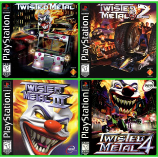 Twisted แผ่นเกม PS1 PS2 แผ่นสำหลับเครื่องแปลงระบบ