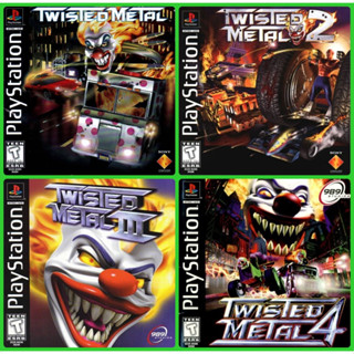 Twisted แผ่นเกม PS1 PS2 แผ่นสำหลับเครื่องแปลงระบบ