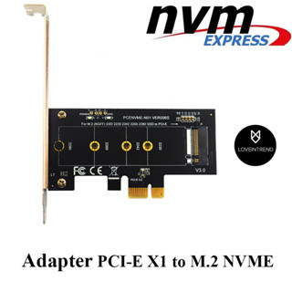 Adapter M.2 NVMe TO PCIE 3.0 X1