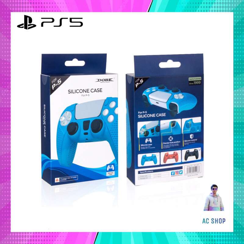 เคสจอย Ps5 Silicone Case สําหรับ Ps5 แถมฟรี!! ซิลิโคนหุ้มอนาล็อคน่ารักๆ
