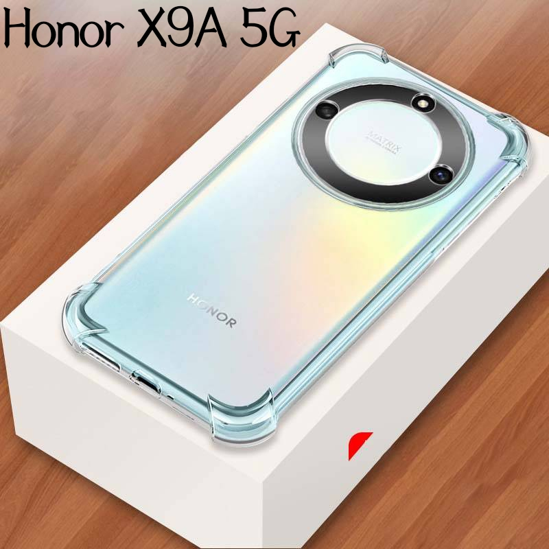 Honor X9b  5G/Honor X5 4Gตรงรุ่น(พร้อมส่งในไทย)เคสTPUใสกันกระแทกแบบคลุมกล้องHonor X9A 5G/Honor X7A 4