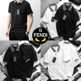 เสื้อโปโล Fendi 🐦 | เสื้อโปโลผู้ชาย | เสื้อผ้าแบรนด์เนม