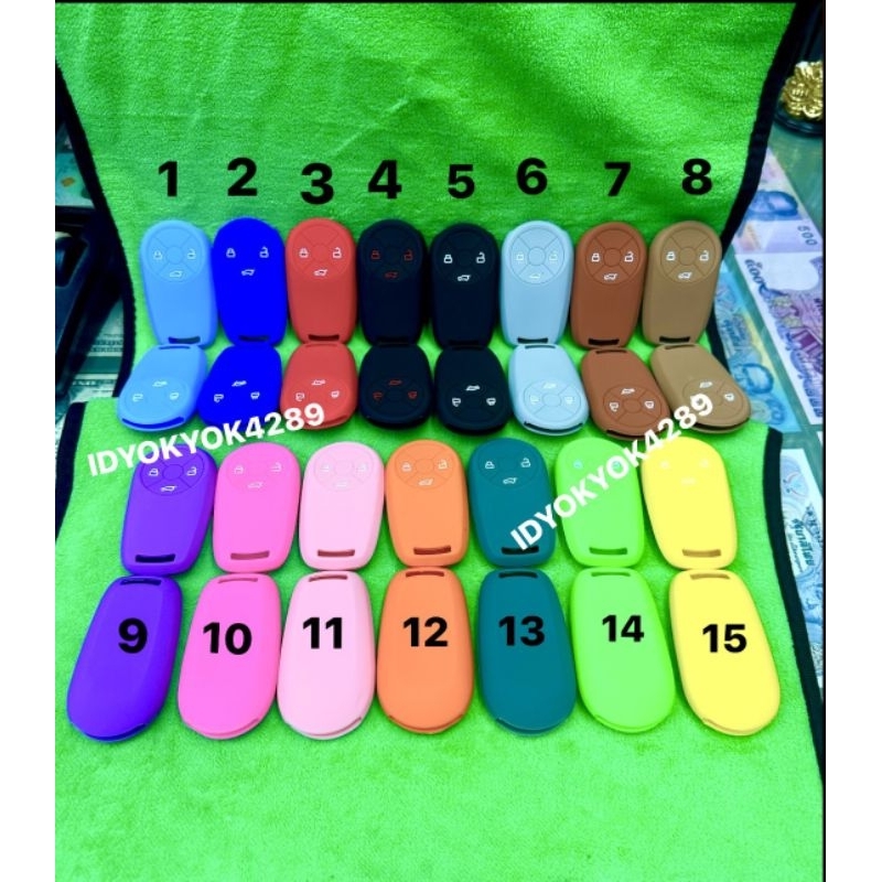 ุหุ้มซิลิโคนกุญแจรถยนต์ไฟฟ้ารุ่น Ora good cat มีให้เลือกหลายสีเพิ่มความสวยงามป้องกันแตกกันกระแทกราคาต่อชิ้น