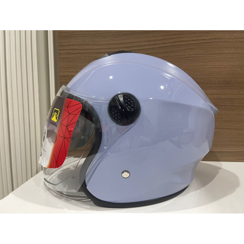 สิ่งค้าพร้อมส่งใหม่#709 หมวกกันน็อคสำหรับผู้ชายและผู้หญิง หมวกกันน็อคเต็ม กระจกกันฝ้า มองชัด รอบหัวได้ถึง61cm