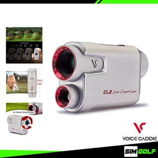 Voice Caddie | กล้องวัดระยะระบบเลเซอร์ รุ่น CL2 Compact Laser Rangefinder With Slope | SIM GOLF