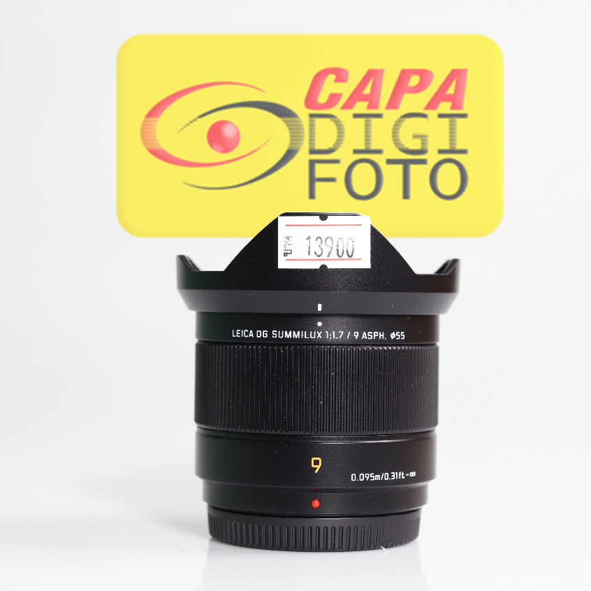 [USED]  Lumix Panasonic Leica Micro Four Thirds m43 9mm F 1.7  YC