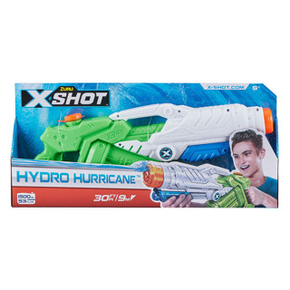 Toys R Us X-Shot เอกซ์ช็อต ปืนฉีดน้ำ วอเทอร์ วอแฟ ไฮโดร เฮอริเคน วอเทอร์ บลาสเตอร์ บาย ซูรุ (929859)