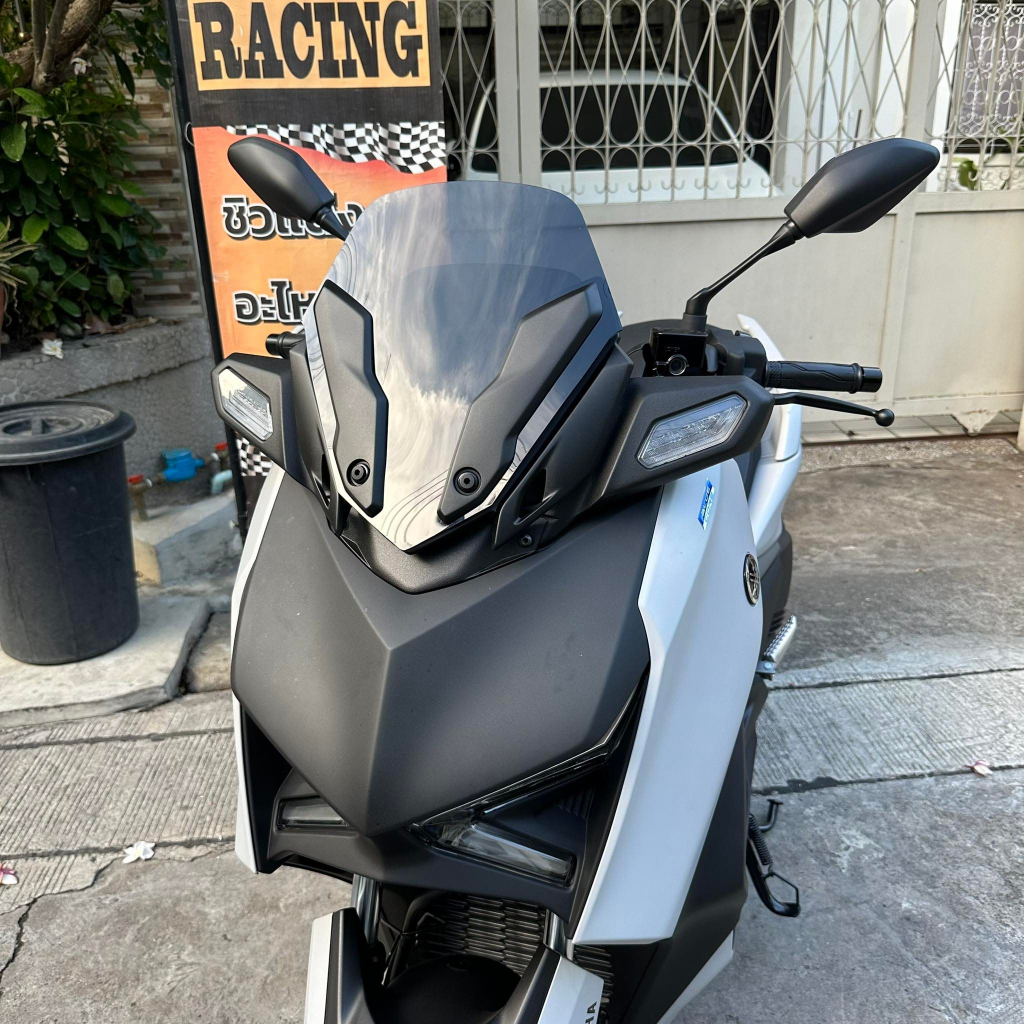 ชิวXMAX CONNECTED [2023] สำหรับรถโฉมใหม่ ปี2023 (ใส่คิ้วเดิมได้) V3 ทรงเตี้ย ทรงซิ่ง หล่อ เท่ ดุ งานคุณภาพ เกรดA - รูปที่ 3