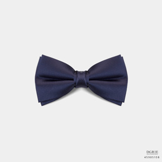 Navy Silk V.2 Bowtie-โบว์ไทผ้าไหมสีกรม