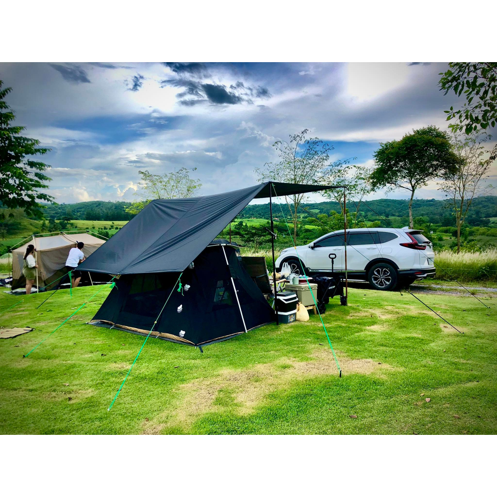 ฟลายชีท TARP 70d Coatblack V.2 3x4 ผืนผ้า