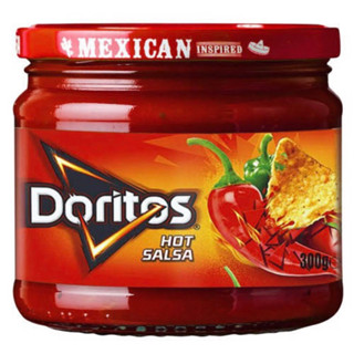 Doritos hot salsa 300 กรัม .โดริโทสรสฮอทซัลซ่า ซอสจิ้มรสเผ็ด นำเข้าจากอเมริกา🇺🇸