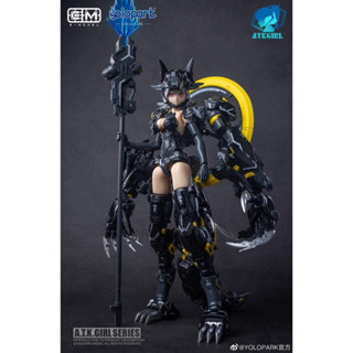 1/12 Fenrir Wolf Oversea ATK Girl (ดำ) [E-Model]