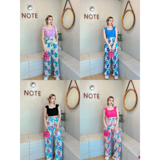 💧💦ชุดเซตสงกานต์น่ารักเสื้อครอป+กางเกง