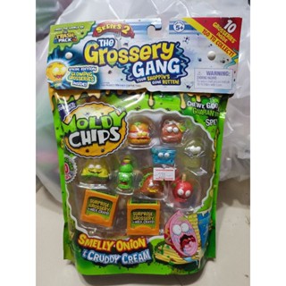 The Grossery Gang -Moldy Chips โมเดลเซอร์ไพร์ส แพคละ 10ชิ้น ลดจากราคาเต็ม 595บ.