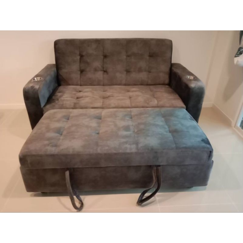 โซฟาเบดปรับนอน มีให้เลือกทั้งเเบบผ้าเเละหนัง PU( ต่างจังหวัดมีค่าส่ง)สอบถามก่อนนะคะ - รูปที่ 6