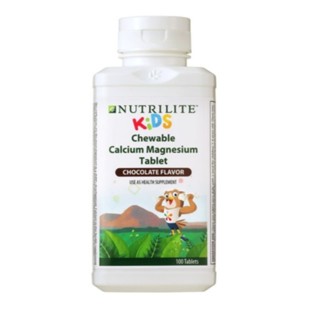 Calcium Magnesium แคลเซียมสำหรับเด็ก แบบเคี้ยว  จำนวน 100 เม็ด