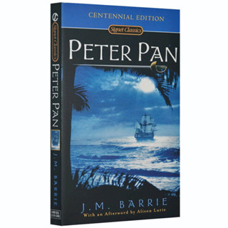 A Book* Peter Pan James Matthew Barrie English novel นวนิยายภาษาอังกฤษ ปีเตอร์ แพน