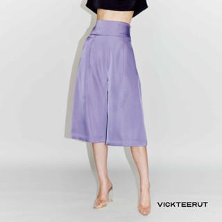 VICKTEERUT High Waist Culotte Trouser กางเกงคูลอต เอวสูง