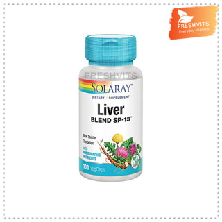 Solaray, Liver Blend SP-13, 100 VegCaps