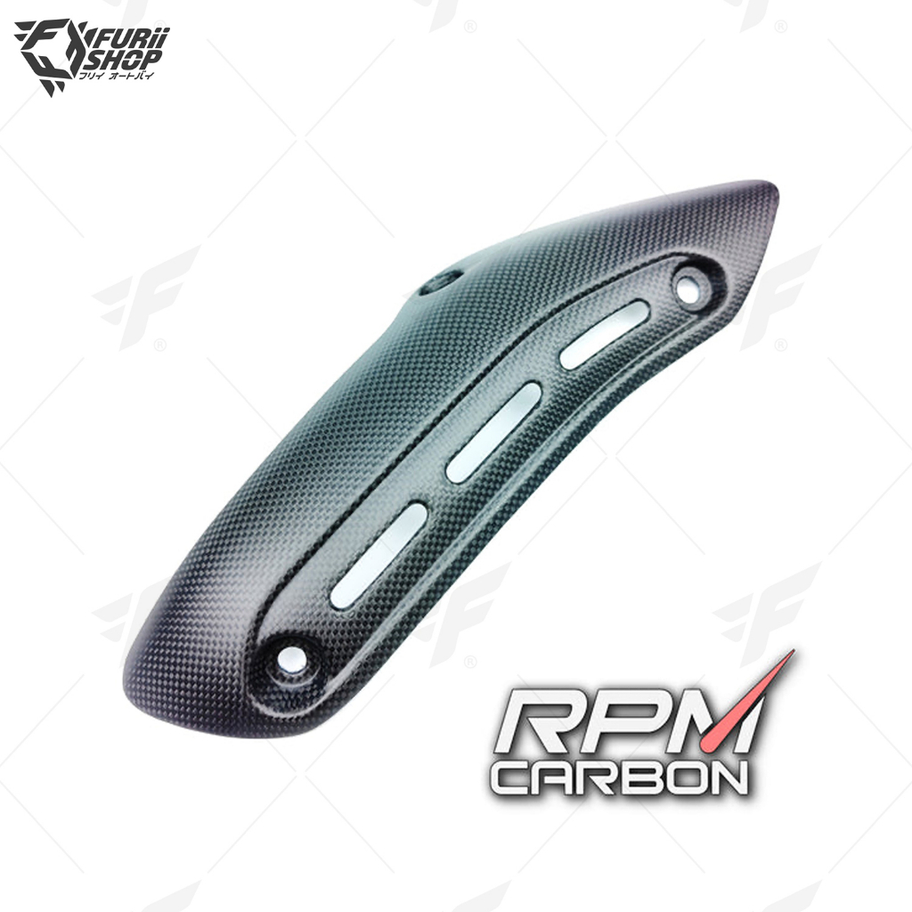 ครอบท่อ RPM Carbon Exhaust Pipe Cover : for Ducati Monster 821/Monster 1200/Monster 1200S 2014+
