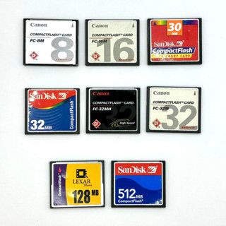 พร้อมส่ง Compact Flash Card CF 8MB 16MB 32MB 128MB 512MB