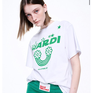 [PRE-ORDER] MARDI TSHIRT RAINBOW_WHITE GREEN