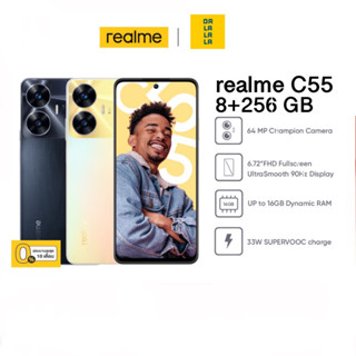 realme C55[8+256GB] กล้อง64MP จอ6.72” เครื่องศูนย์แท้ รับประกันศูนย์ 1 ปี