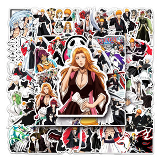 💥พร้อมส่ง💥 Bleach เทพมรณะ JAPAN AIME sticker สติกเกอร์กันน้ำรูปแบบที่แตกต่างกัน 50ชิ้น YUN