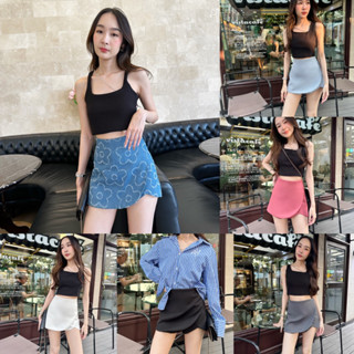 CE00#tweety skirt - กระโปรงกางเกง