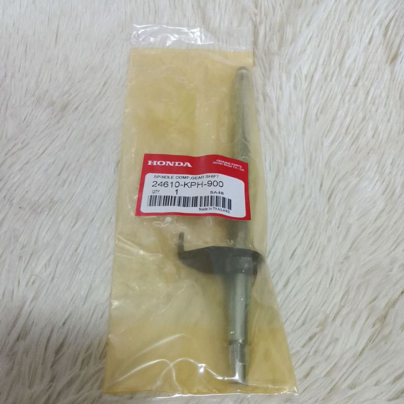 แกนเกียร์/แกนเปลี่ยนเกียร์  เวฟ125/ดรีม125 (24610-KPH-900)ใช้สำหรับรถ honda เท่านั้น
