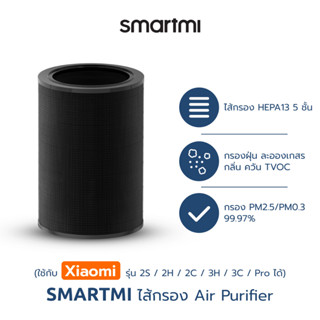 Xiaomi Smartmi Air Purifier Filter ไส้กรองอากาศ Smartmi รุ่น SM0002 สำหรับเครื่องฟอกอากาศ รุ่น Smartmi Air Purifier