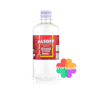 ALSOFF HAND SANITIZING SOLUTION STRAWBERRY Food grade แอลซอฟฟ์ แฮนด์ ซานิไทซิ่ง สตรอว์เบอร์รี่ 450มล