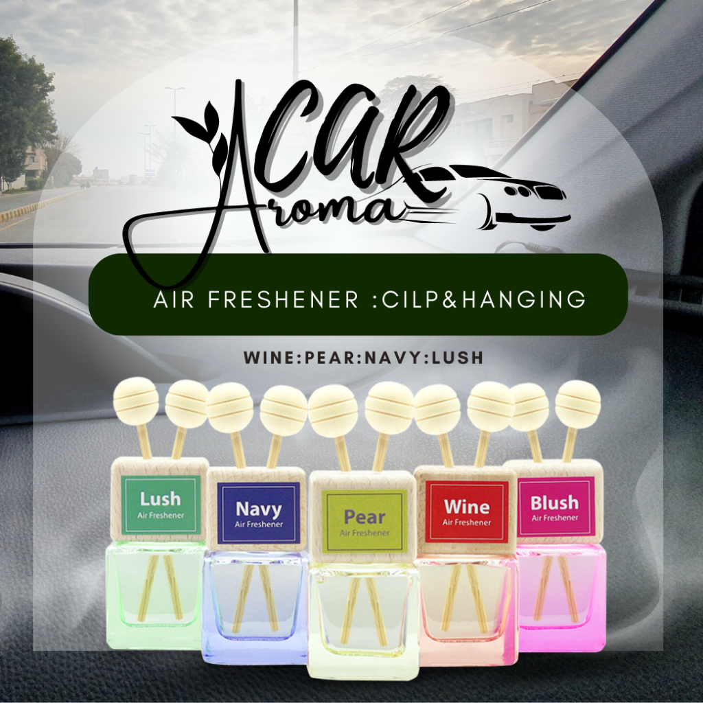 Herb Basics Car Aroma Vent Clip น้ำหอมรถยนต์ กลิ่นเคาน์เตอร์แบรนด์ น้ำหอมในรถน้ำหอมปรับอากาศ