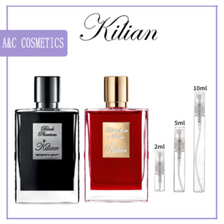 แท้💯%【🚛จัดส่งที่รวดเร็ว】 Kilian Black Phantom &amp; Rolling in Love &amp; A kiss from a Rose &amp; Roses on Ice EDP 2ml/5ml/10ml