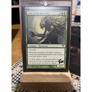 การ์ด MTG Soul of the Harvest Green Magic the gathering EDH รุ่น AVR สภาพ Ex