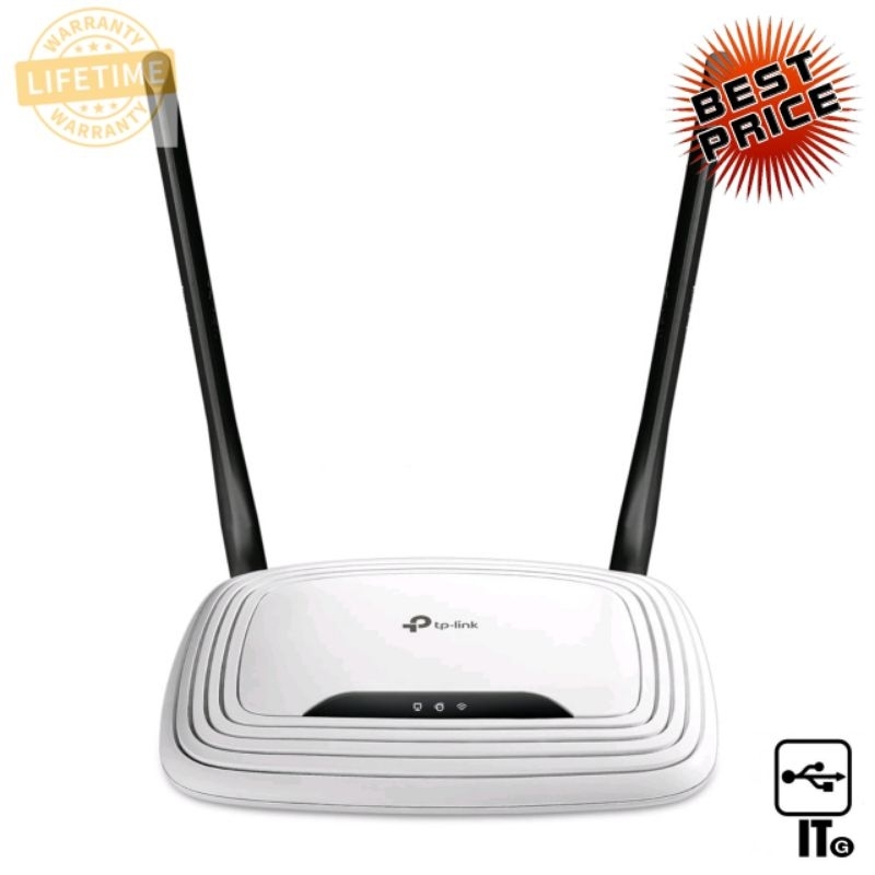 Router TP-LINK (TL-WR841N) Wireless N300 เราเตอร์ เร้าเตอร์ ประกัน LT.
