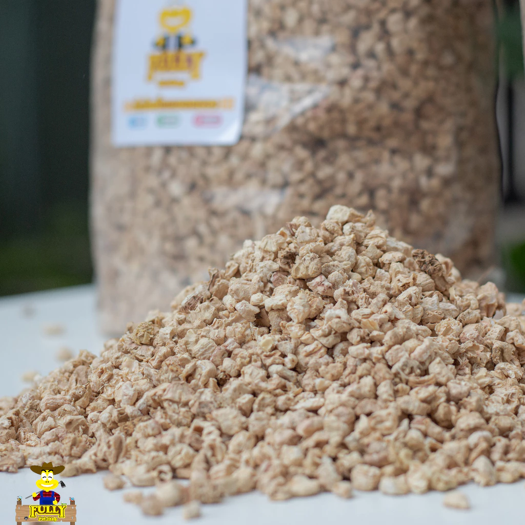 ซังข้าวโพดรองกรงออแกนิก Corn cob 1 กิโลกรัม By Fully pet shop thumbnail 3