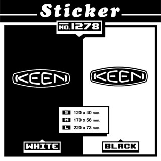 สติ๊กเกอร์ไดคัท KEEN [Sticker PVC]