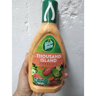 Wish Bone Thousand Island Dressing น้ำสลัด วิชโบน 444 ml ราคาพิเศษ