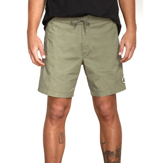 VOLCOM กางเกง AUS SICKLY STONE SHORT ARMY GREEN COMBO