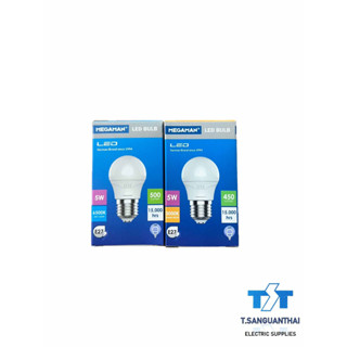 MEGAMAN หลอดไฟ LED Bulb 5W A60 ขั้ว E27 ถูกมาก!!! รุ่น YTA60Z4