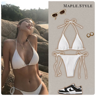 𝐌𝐚𝐩𝐥𝐞.𝐬𝐭𝐲𝐥𝐞 🦄💫💕 ✨🥥 White Coconut Bikini 🥥✨👙