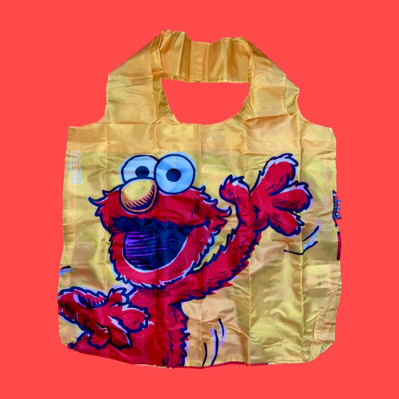 Envirosax ลาย Elmo จาก Sesame Street ลิขสิทธิ์เเท้ กระเป๋าผ้าพับเก็บได้