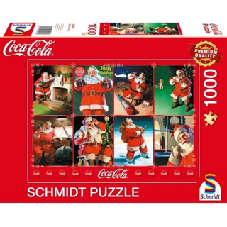 จิ๊กซอว์ Schmidt - Coca Cola - Santa Claus  1000 piece (ของแท้ มีสินค้าพร้อมส่ง)