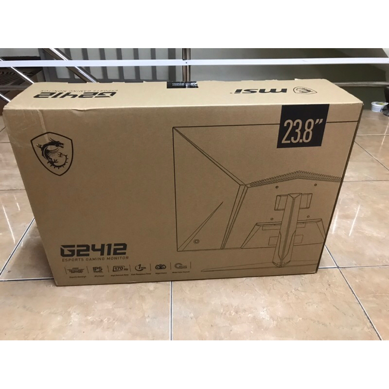 จอคอม Msi 24นิ้ว 170hz ของใหม่