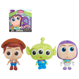 (ของแท้100%) 1สุ่ม DOORABLES Disney Puffables Plush Series 3 Toy Story