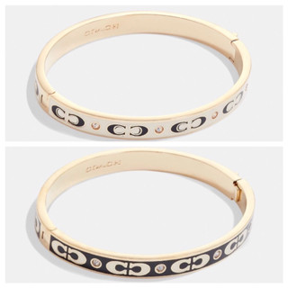 กำไล Signature Enamel Hinged Bangle