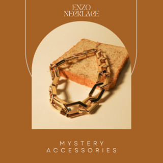 MA647: Enzo Necklace | Mystery Accessories สร้อย สร้อยคอ สร้อยสีทอง สร้อยโซ่