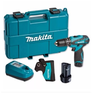 Makita HP330DWE สว่านกระแทก ไร้สาย 3/8นิ้ว. 10.8V. 1.3Ah แบต 2 ก้อน (เจาะปูนได้)