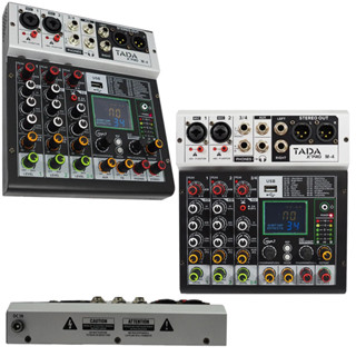 TADA รุ่น M4 มิกเซอร์4ช่อง MIXER INTERFACE , effectแท้ 12v (MM4D)